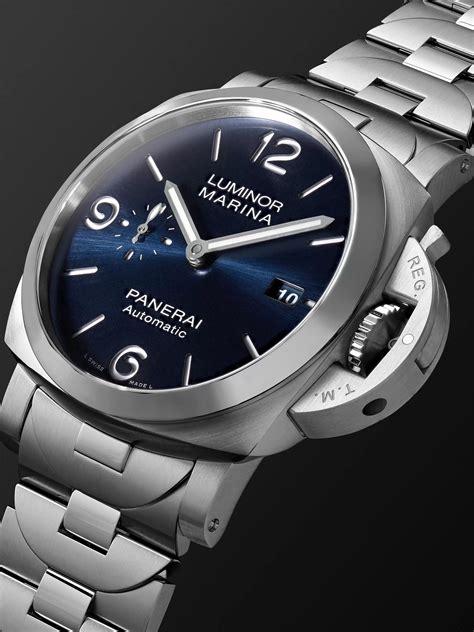 blue panerai luminor marina